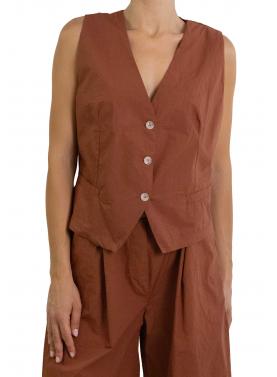 Gilet con bottoni "Sole"